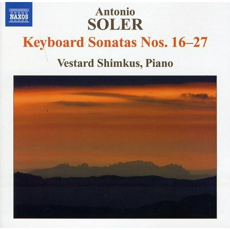 Vestard Shimkus - Soler: Keyboard Sonatas Nos. 16-27 - Music & Performance - CD
