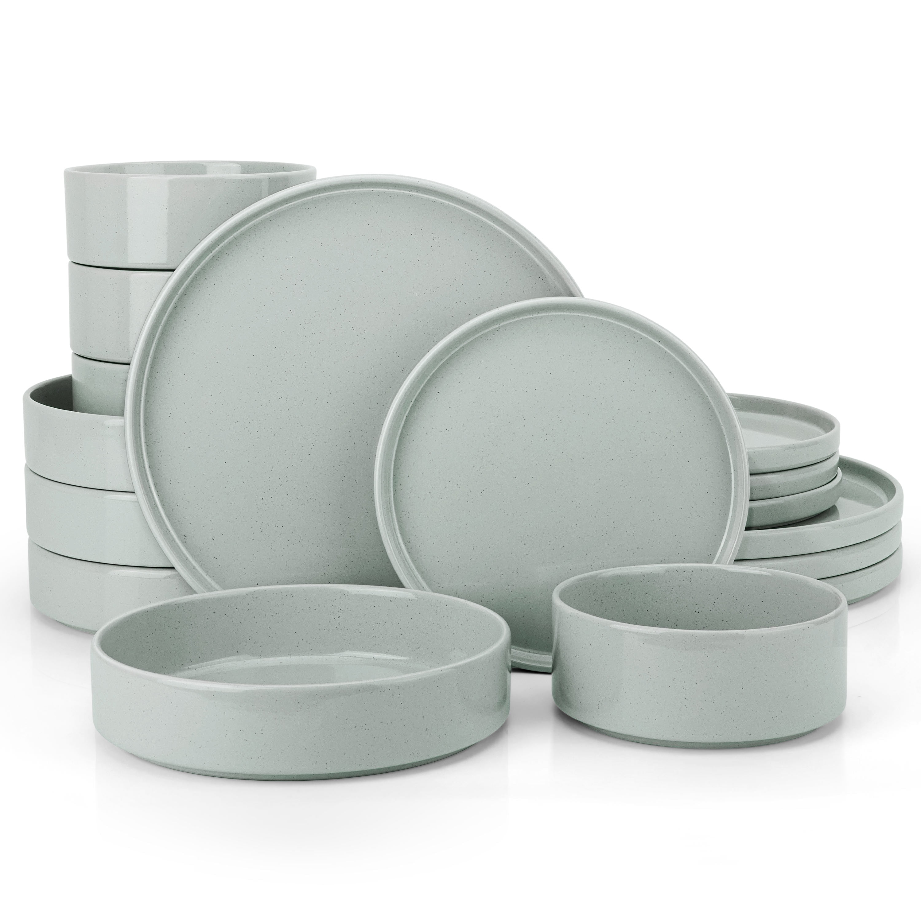 16PCS - Mist Grey