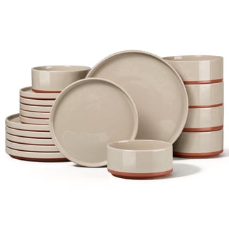 Wanda June Southern Serenity 12-Piece Aqua Stoneware Dinnerware