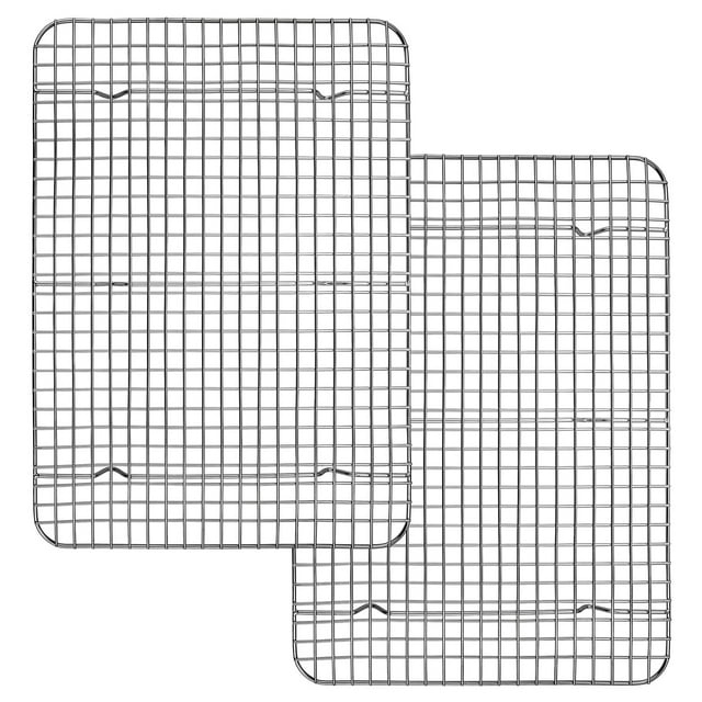 Vesteel 2Pack Cooling Rack for Baking, Stainless Steel Cookie Rack for