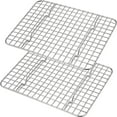 thumbnail image 1 of Vesteel 2-Pack Cooling Rack for Baking, Stainless Steel Cookie Rack for Baking Cooking Roasting , 12" x 9" Grid Wire Rack Fits Baking Sheet Pan, Dishwasher Safe, 1 of 7