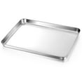 thumbnail image 1 of Vesteel 20 Inch Extra Large Baking Sheet, Heavy Duty Stainless Steel Cookie Sheet Baking Pan for Oven, Non-stick & Dishwasher Safe, 1 of 7