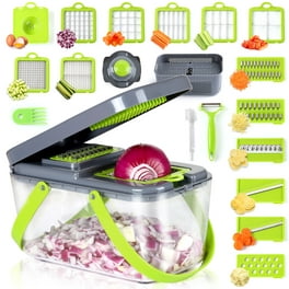 Introducing the Fullstar Vegetable Chopper — Spiralizer Vegetable Slicer — Onion  Chopper with Container, by EasyLife