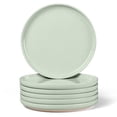 thumbnail image 1 of Vesteel Dinner Plates Set of 6, 10.2inch Ceramic Stoneware Sets for Home Restaurant, Large Dinnerware for Serving Steak, Pizza, Dishwasher & Microwave Safe, 1 of 8