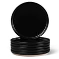 thumbnail image 1 of Vesteel Dinner Plates Set of 6, 10.2inch Ceramic Stoneware Sets for Home Restaurant, Large Dinnerware for Serving Steak, Pizza, Dishwasher & Microwave Safe, 1 of 8