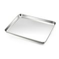 thumbnail image 1 of Vesteel Baking Cookie Sheet, 16 x 12 x 1 inches Stainless Steel Rectangle Baking Pan Oven Tray, 1 of 7