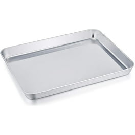 Stainless Steel Flat Toaster Oven Pan Tray Non Toxic and Healthy Cookie Sheet Baking Pan Random Style Walmart