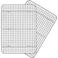 thumbnail image 1 of Vesteel Baking Rack Set of 2, Stainless Steel Cooling Rack for Baking Cooking Roasting , 16.5" x 11.4" Grid Wire Rack Cookie Rack, Dishwasher Safe, 1 of 7