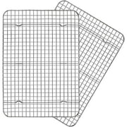 Vesteel Baking Rack Set of 2, Stainless Steel Cooling Rack for Baking Cooking Roasting , 16.5" x 11.4" Grid Wire Rack Co