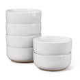 thumbnail image 1 of Vesteel Ceramic Bowls Set of 6, 18oz Stoneware Soup Bowls for Home Kitchen, Porcelain Bowl for Soup Pasta Salad Oatmeal, Microwave, Dishwasher and Freezer Safe, Speckled White, 1 of 8