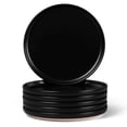 thumbnail image 1 of Vesteel Dinner Plates Set of 6, 10.2inch Ceramic Stoneware Sets for Home Restaurant, Large Dinnerware for Serving Steak, Pizza, Dishwasher & Microwave Safe, 1 of 8