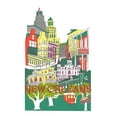thumbnail image 1 of Vestiges New Orleans Collage Souvenir Tea Towel 21.5" x 32" Eco-Friendly, 1 of 1