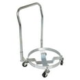 thumbnail image 1 of Vestil DRUM-TRI-C-HDL 1200 lbs 25 x 21 x 35 in. Steel Drum Dolly with Handle Three Tier - Silver, 1 of 1