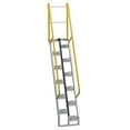 thumbnail image 1 of Vestil ATS-7-56-HDG 350 lbs 65.75 x 23.5 x 126.75 in. Galvanized Alternate Tread Stair with 56 deg - Silver, 1 of 1