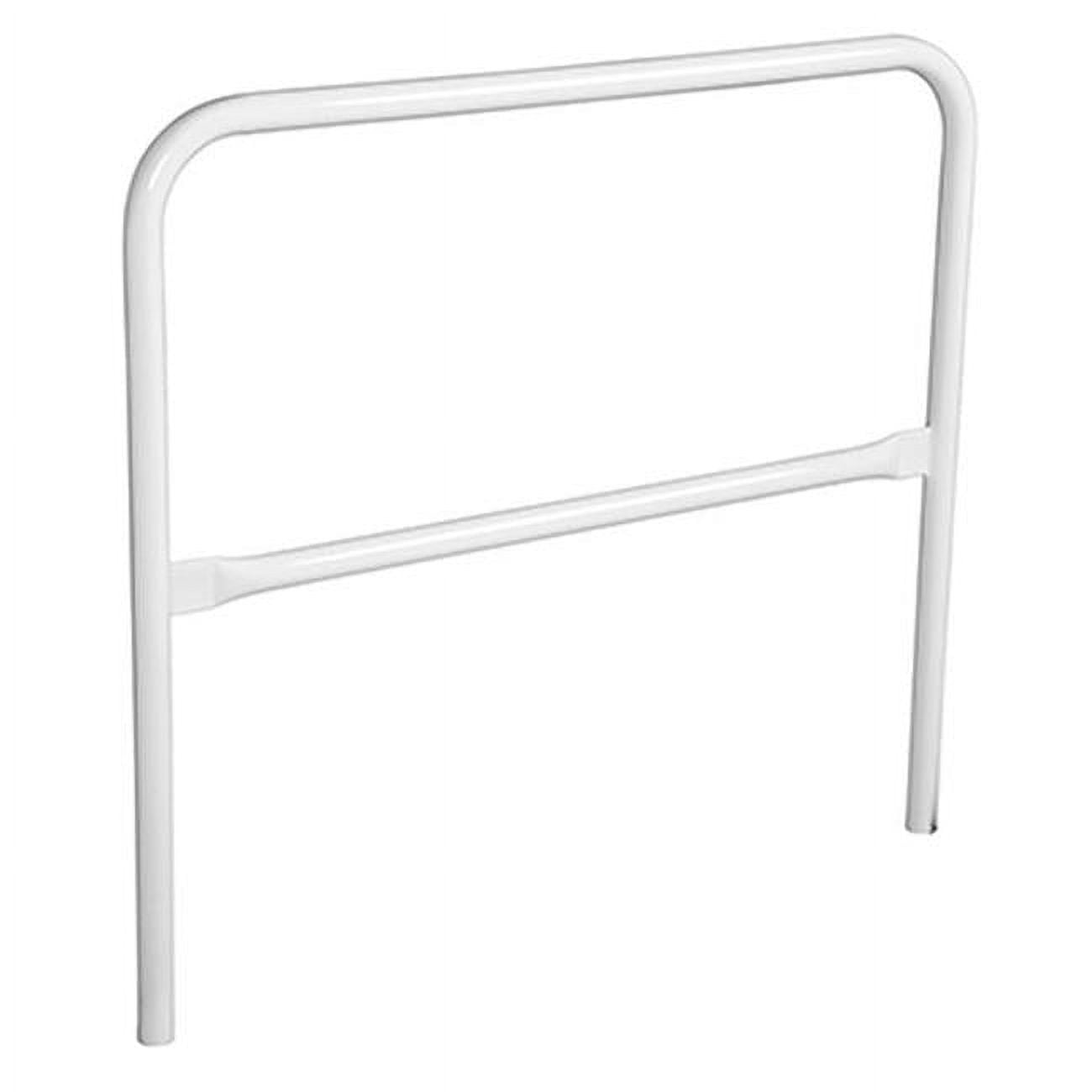 Vestil VDKR-4-WT 4 ft. Steel Safety Railing - White - Walmart.com
