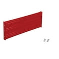 thumbnail image 1 of Vestil GR-F3R-BO-4-RD 41.875 in. Steel 3 Ribbed Bolt-On Style Guard Rail, Red, 1 of 1