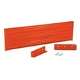 thumbnail image 1 of Vestil GR-F3R-DI-5-OR 53.875 in. Steel 3 Ribbed Drop-In Style Guard Rail, Orange, 1 of 1