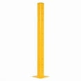 thumbnail image 1 of Vestil GR-F2R-BO-TP60-YL 60 in. Steel Rigid Tube Post Bolt On Style for 2 Ribbed Guard Rails - Yellow, 1 of 1