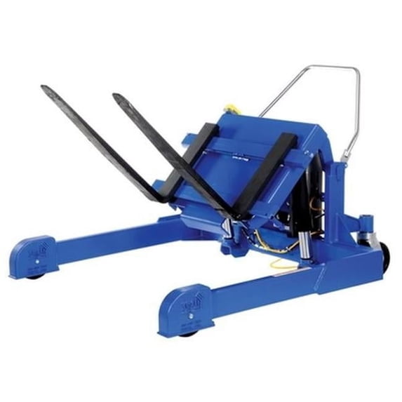Vestil TMS-60-AC 6000 lbs Steel AC Powered Tilt Master Straddle - Blue