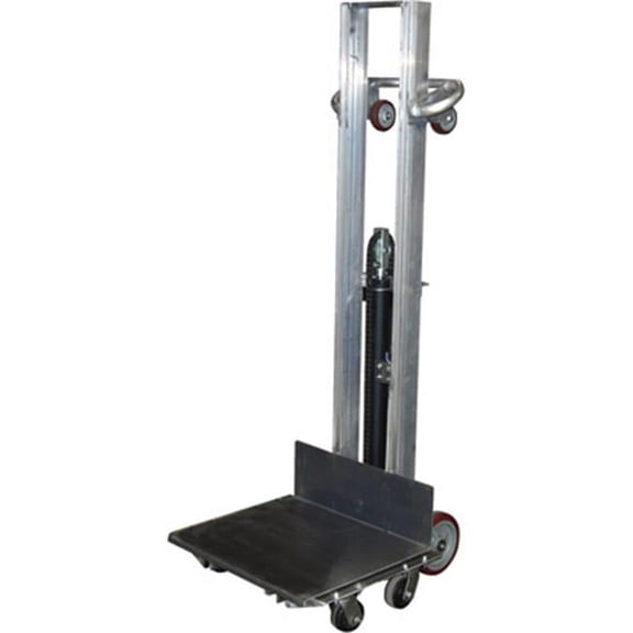 Vestil 855668 Aluminum Lite Load Lift with Foot Pump - 20 x 24 in.400 lbs Capacity - Model No. ALLH-2420-4SFL