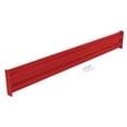 thumbnail image 1 of Vestil GR-F2R-BO-8-RD 90 in. Steel 2 Ribbed Bolt-On Style Guard Rail, Red, 1 of 1