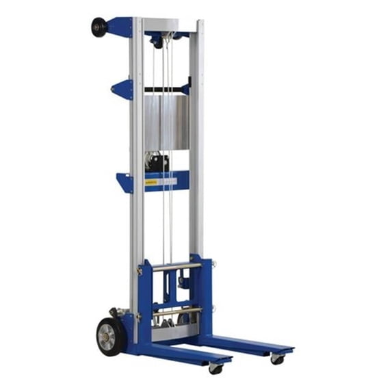 Vestil A-LIFT-R-HP Winch Lift Truck Fixed Straddle- 400 lbs