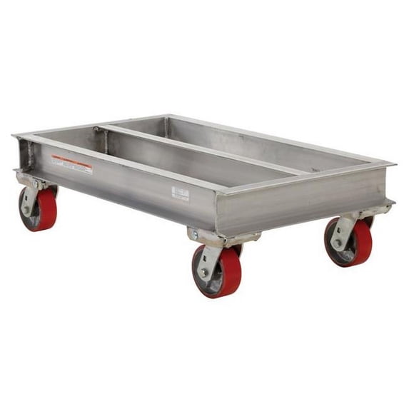 Vestil ACP-4042-20 Aluminum Channel Dolly, 40 x 42 in. - 2000 lbs