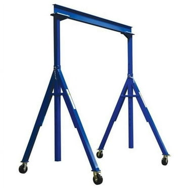 Vestil AHS-6-10-16 Adjustable Height Steel Gantry Crane- 10 x 16 ft. - 6000 lbs