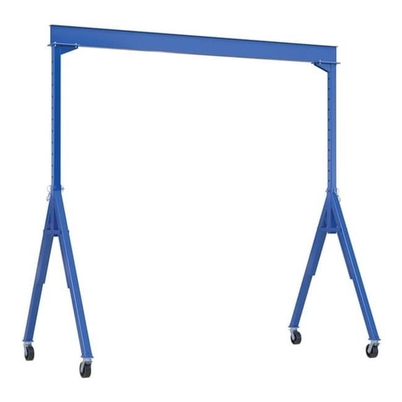 Vestil, Adjustable height steel crane 15ft. x 14ft., Load Capacity 8000 lb, Model# AHS-8-15-14-TLC