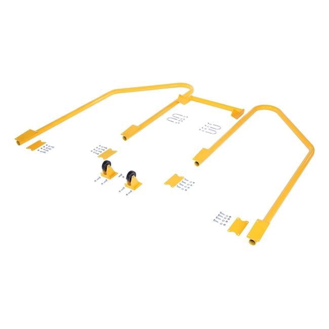 Vestil SPN-3-YL-AOK All Options Kit - 3 Step Poly Step Stool - Yellow