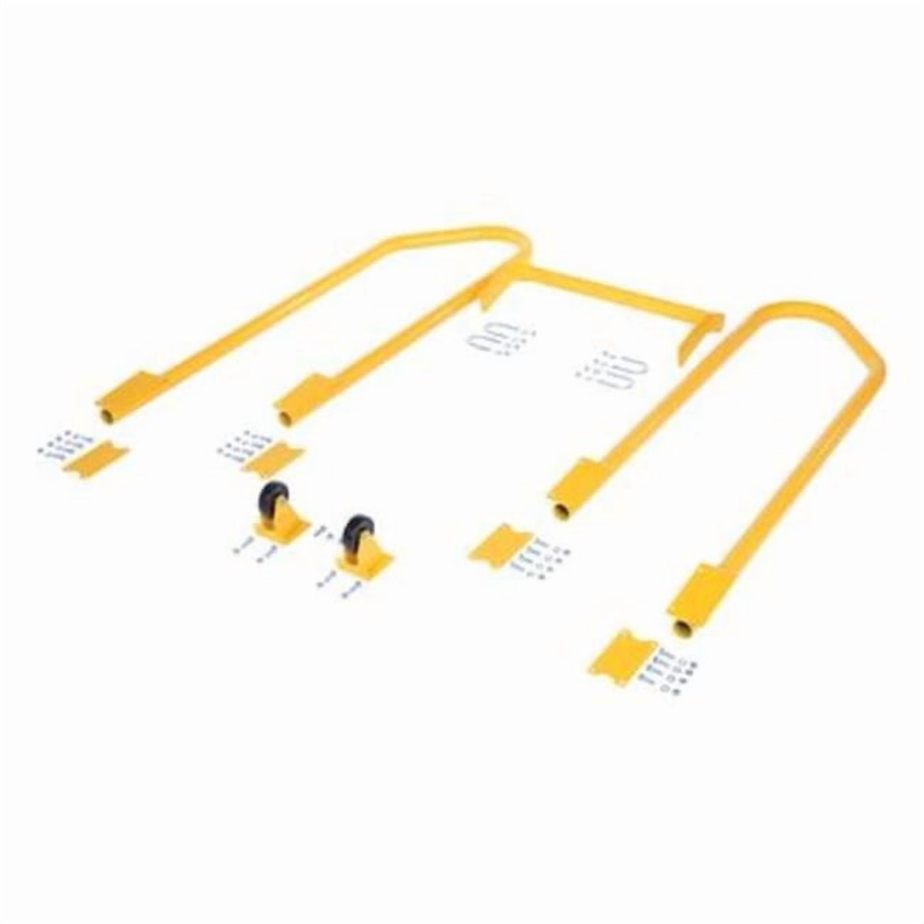 Vestil SPN-2-YL-AOK All Options Kit for 2 Step Poly Step Stool Models - Yellow