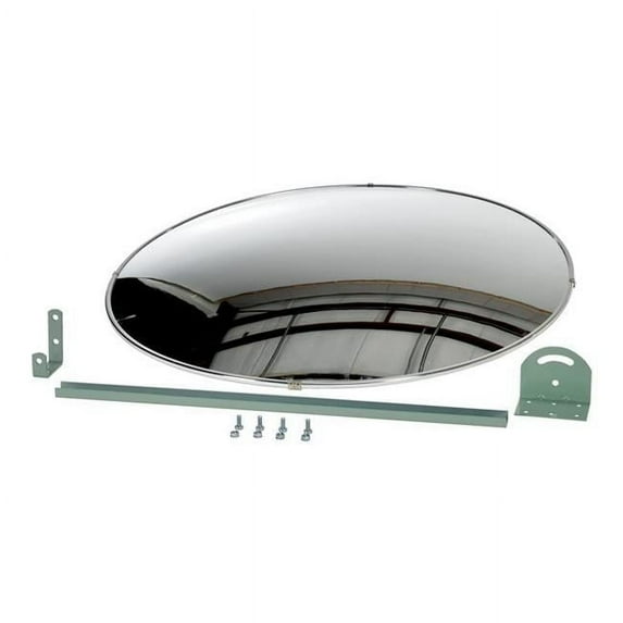 Vestil CNVX-30 30 in. Dia. Industrial Round Acrylic Mirror