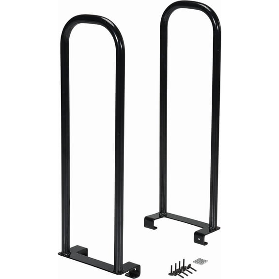 Vestil D-CNVR-250 Steel Dolly Converter 5 In. x 12-11/16 In. x 39 In. 250 Lb. Capacity Black CA3
