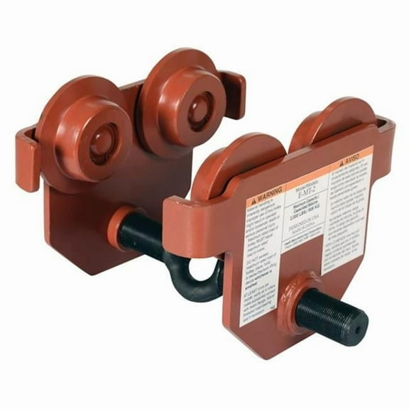 Vestil E-MT-2 Eye Manual Trolley Push- 2000 lbs