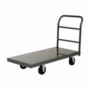 Vestil ECSPT-2448 Steel Platform Truck with Rubber Casters