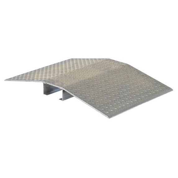 Vestil FHCR-24-48-16-4H Fabricated Aluminum Hose & Cable Crossover, 24 x 48 x 4 in.