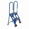 thumbnail image 1 of Vestil FLAD-2 Folding 2 Step Ladder with Wheels, 1 of 1