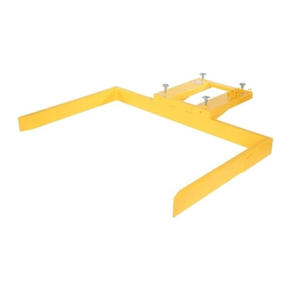 Vestil FLDM-2-72 72 in. Steel Front Load Dumpster Mover - Yellow