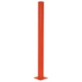 thumbnail image 1 of Vestil GR-F3R-DI-TP72-OR 72 in. Steel Rigid Tube Post Drop In 3 Ribbed Style Guard Rails - Orange, 1 of 1