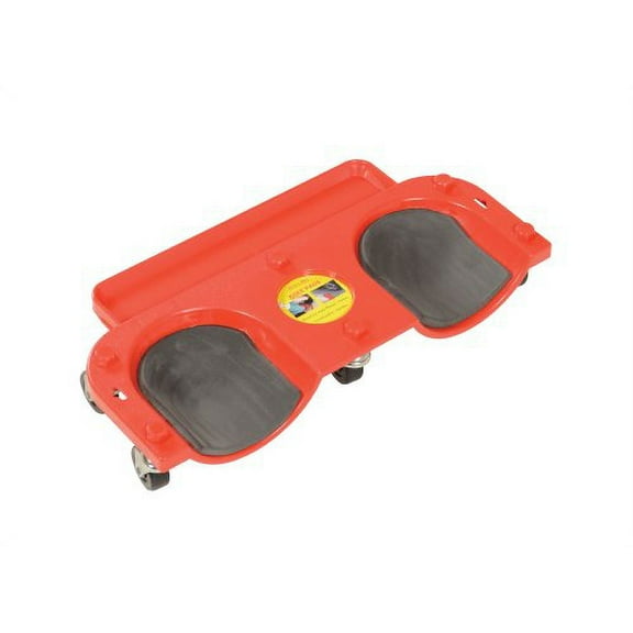 Vestil KNEE-D Rolling Knee Dolly with Foam Cushioned Knee Cups, 350 lbs Capacity, 10" Length, 20-1/4" Width