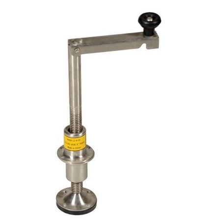 Vestil LJ-9-SS 18 in. Leveling Jack - Stainless Steel