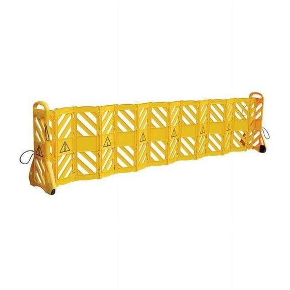 Vestil MSB-138 40 in. Mobile Plastic Safety Barrier