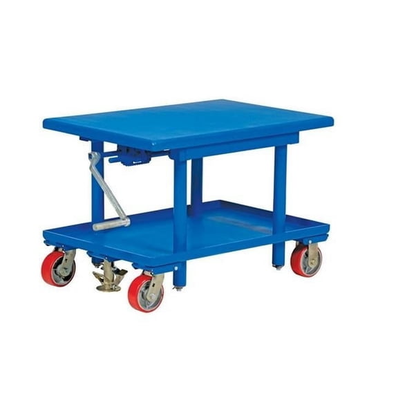 Vestil MT-2436-LP Low Profile Mech Post Table- 24 x 36 in.