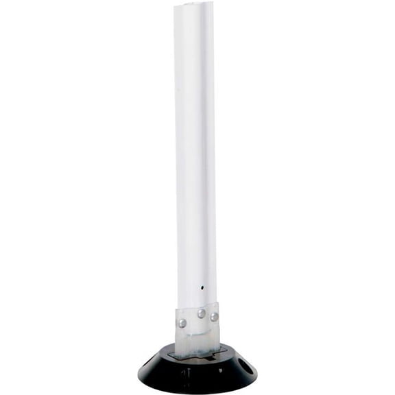 Vestil Manufacturing 269111WH 24 in. Surface Mount Flexible Stake - White