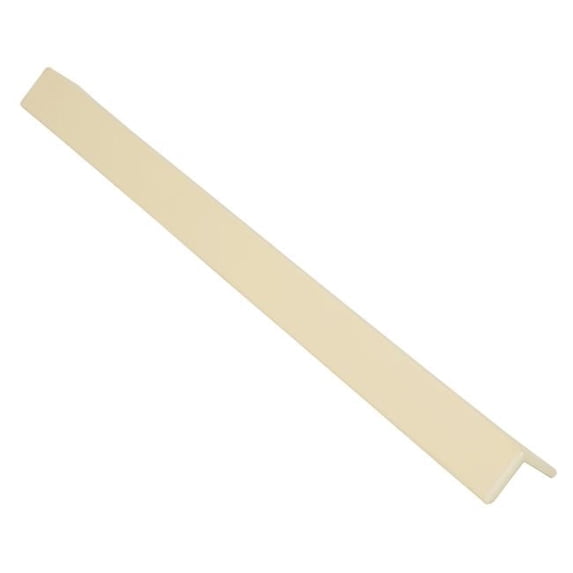 Vestil Manufacturing PVC-A-3-BG 3 in. PVC Corner Guard with Aluminum Insert, Beige