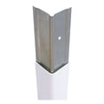 thumbnail image 1 of Manufacturer Varies Corner Guard,White,Aluminum/PVC,4 ft H PVC-A-3-WH, 1 of 5