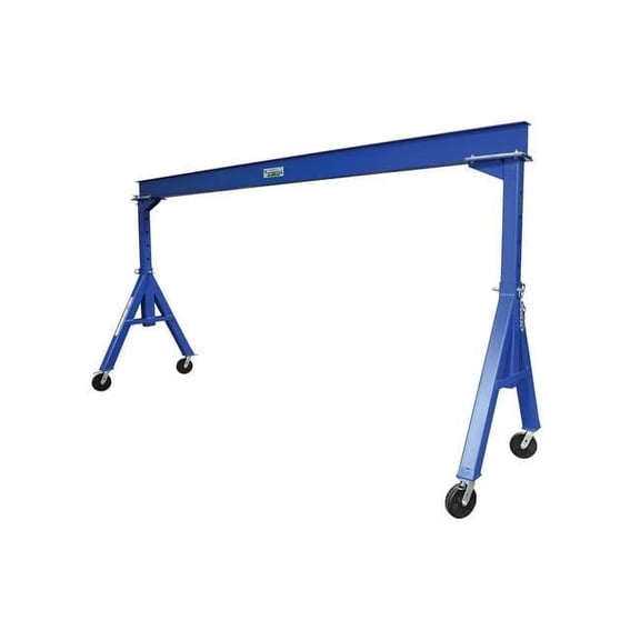 Vestil Manufacturing AHS-6-20-12 20 x 12 in. Adjustable Height Steel Gantry Crane - 6000 lbs