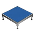 thumbnail image 1 of Vestil Manufacturing AHT-L-2424-SS 24 x 24 in. Adjustable Stainless Steel Work-Mate Stand with Ergo-Matting Deck, 6.75-8.75 in., 1 of 1