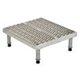 thumbnail image 1 of Vestil Manufacturing AHW-H-2424-SS 24 W x 24 in. Adjustable Stainless Steel Work-Mate Stand with Serrated Deck, 10.5-16.5 in., 1 of 1