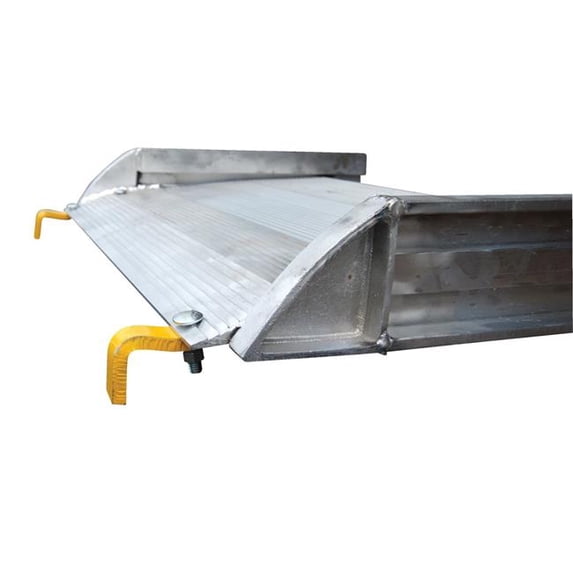 Vestil Manufacturing AWR-28-9B 108 x 28 in. Hook Style Aluminum Walk Ramp